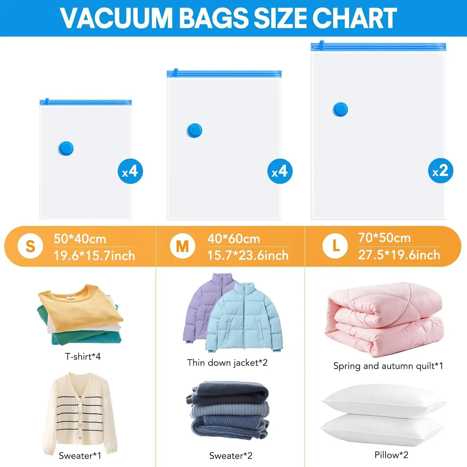 Travel Vacuum Storage Bags image 3