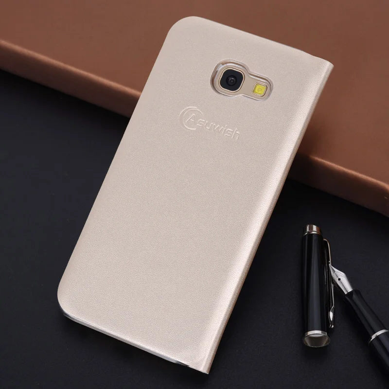 Elegant Leather Flip Cover Wallet Phone Case