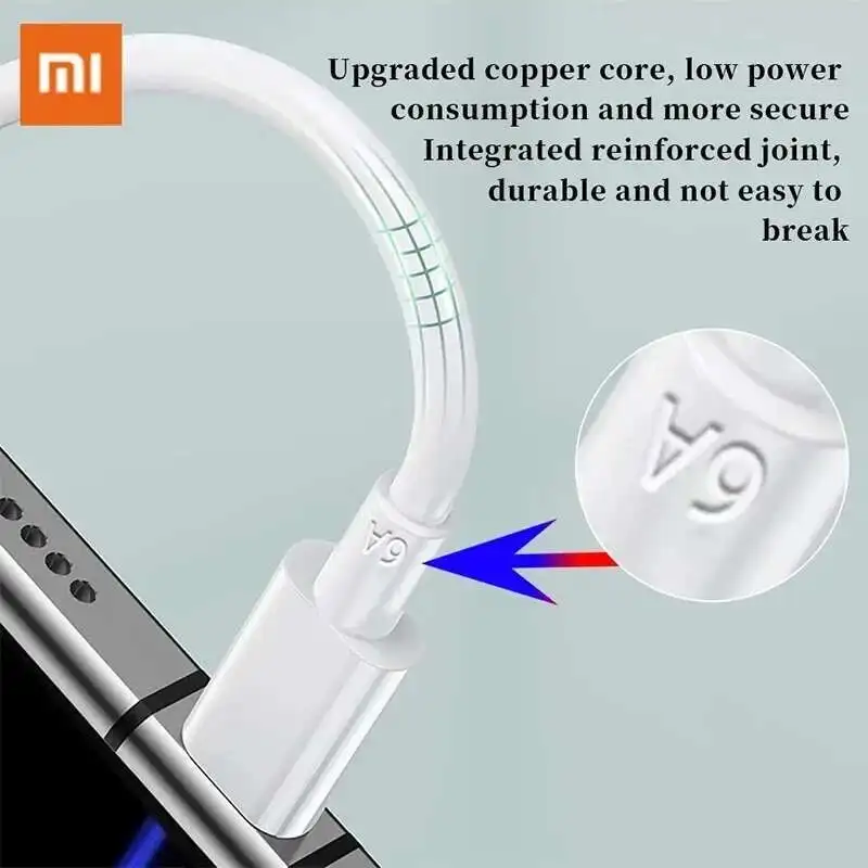 Charger Adapter 120W Original Charger Turbo Fast Charging EU/US Plug Power Adapter 6A Type C Cable For Redmi K80 K70 K50 Pro charger adapter