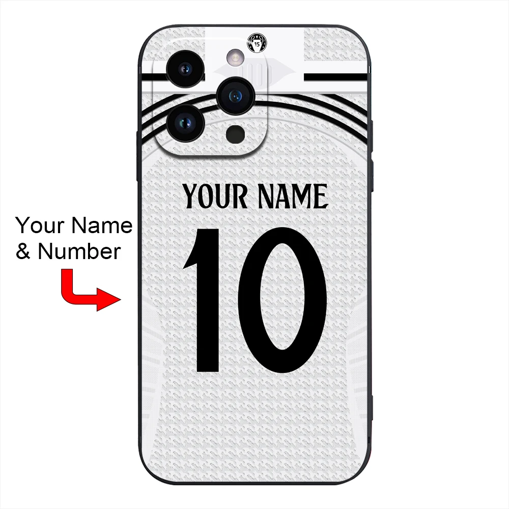 Spain Madrid Bernabéu MERENGUES Soft Silicone Phone Cover Case