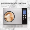 Ice Cream Maker Machine & Yogurt Automatic 2 Qt. with Built-in Compressor, LCD Digital Display & Timer, No Pre-Freezing, ICM-220 4