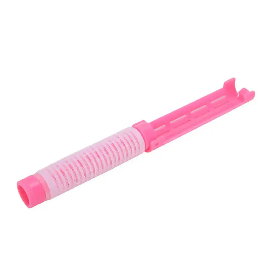 20pcs Hair Perm Rods Fluffy Perming Rod Hair Roller Plush Lock Design Not Loose Non-irritant Curler Barber Hairdressing Kit
