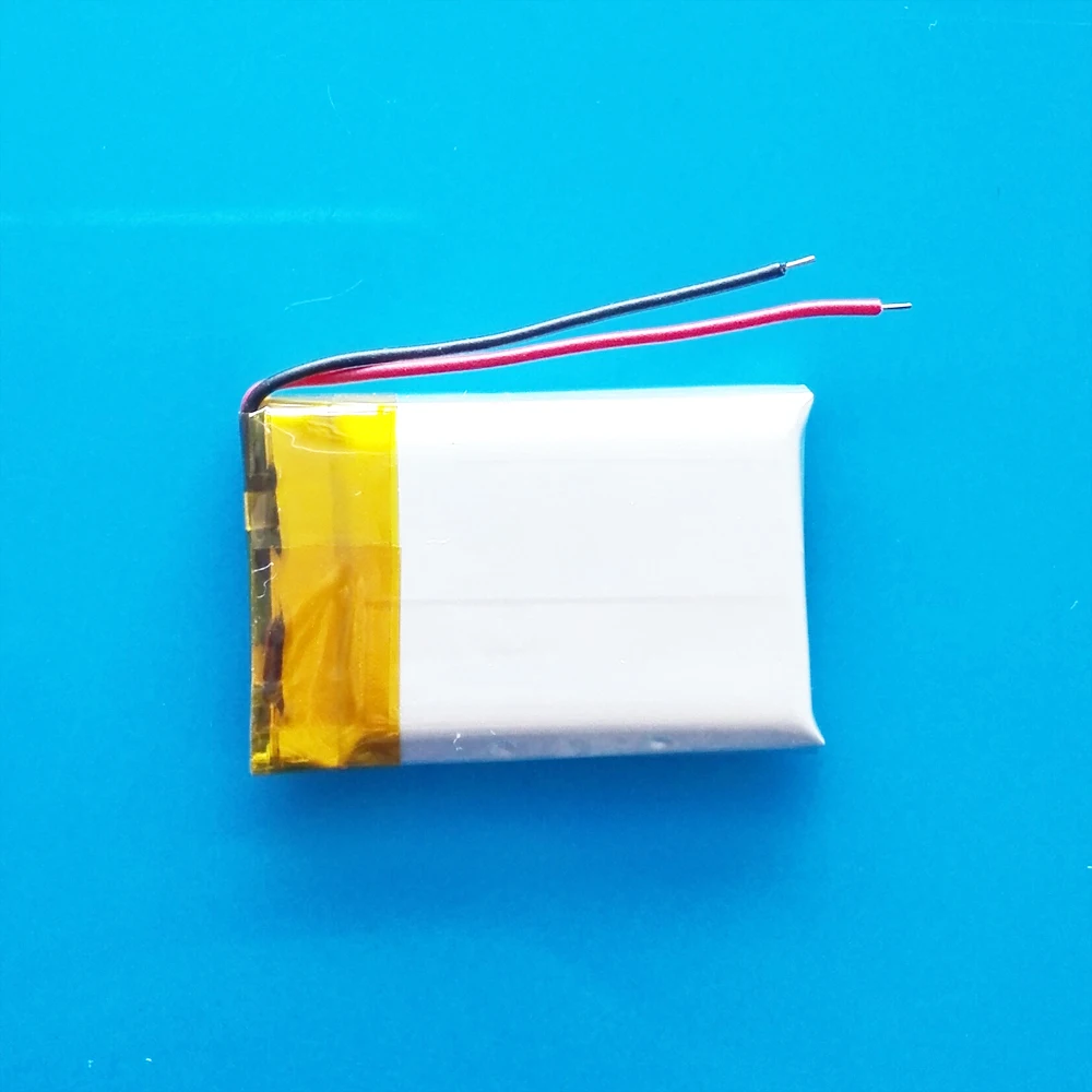 Polímero Lipo Bateria de Lítio 502030 Recarregável Personalizado por Atacado ce Fcc Rohs Msds Certificação de Qualidade 10 Peças 3.7v 250mah - Image 2