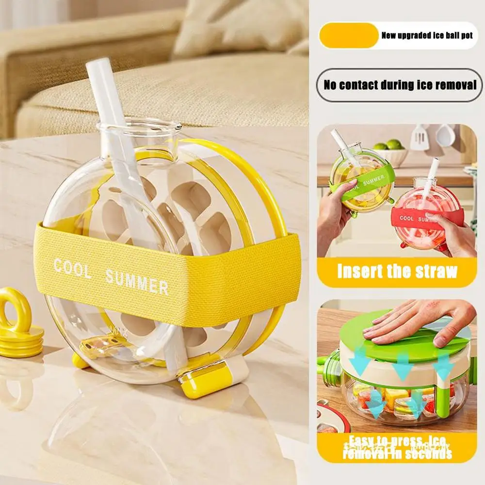 Water Bottle Ice Cube Mold Multiple Grids