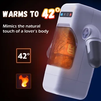 Robot Automatic Male Masturbator Phone Holder Heating Vibration Blowjob Machine Vagina Masturbation for Men Sex Toys 18