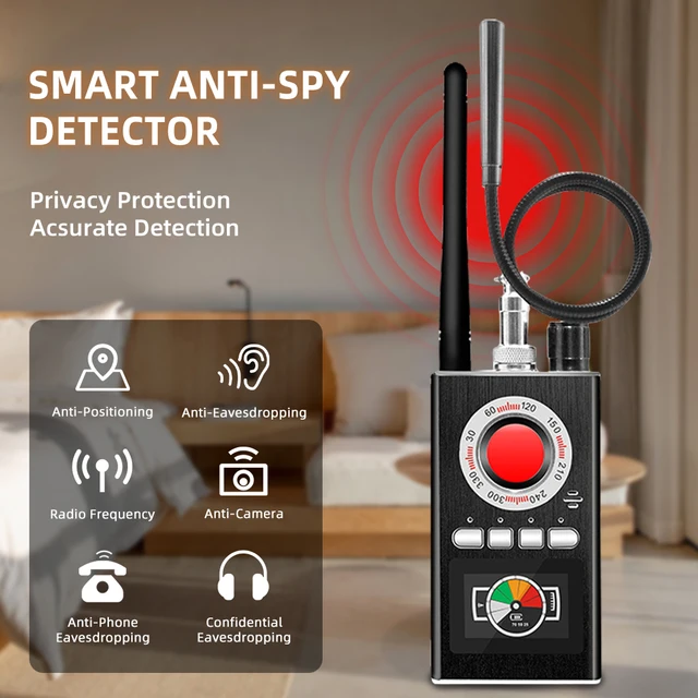 Multi-function K18 K88 Anti Theft Detector GPS Scanning Detection Instrument RF Tracker Wireless Camera Lens Device Finder 3