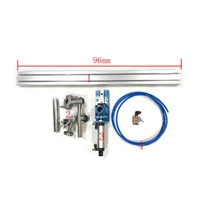 Pneumatic Cylinder Stroke Torch Holder Welding Positioner Turntable Parts Clamp Holder Adjustable Welding Torch With Slide Rail 2