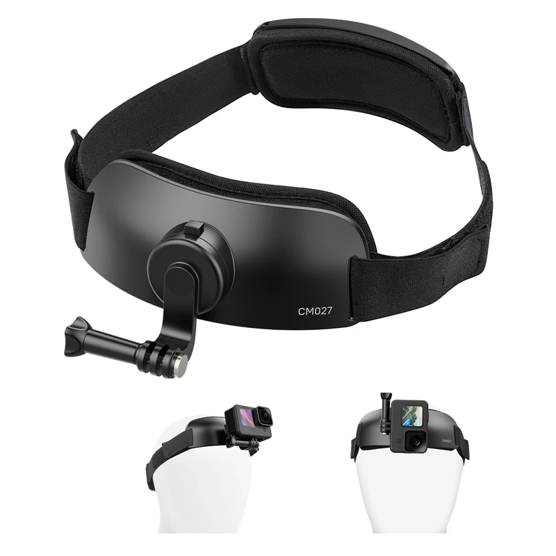 Ulanzi CM027 Head Strap Mount/CM028 Chest Strap for Gopro for Insta360 DJI Action Cameras Mobile Phone Vertical Horizontal Modes