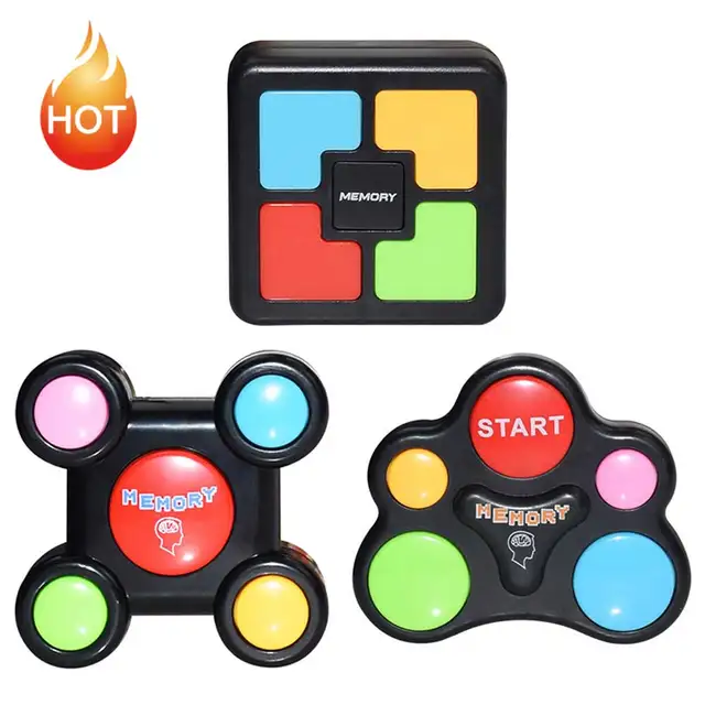 Handheld Creative Interactive Game Toy Parent-Child Interaction Flash Memory Training Electronic Console Decompression Game 1