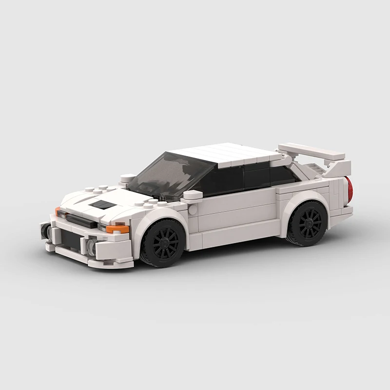 Lancer EVO Speed MOC Car Super Race Great Vehicle Model Building
