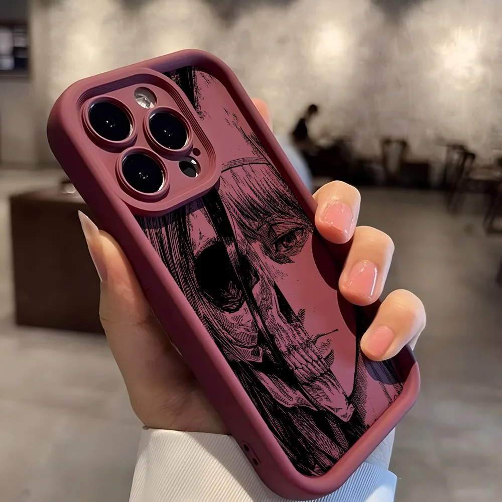 Luxury Hot Anime Attack On Titan Phone Case