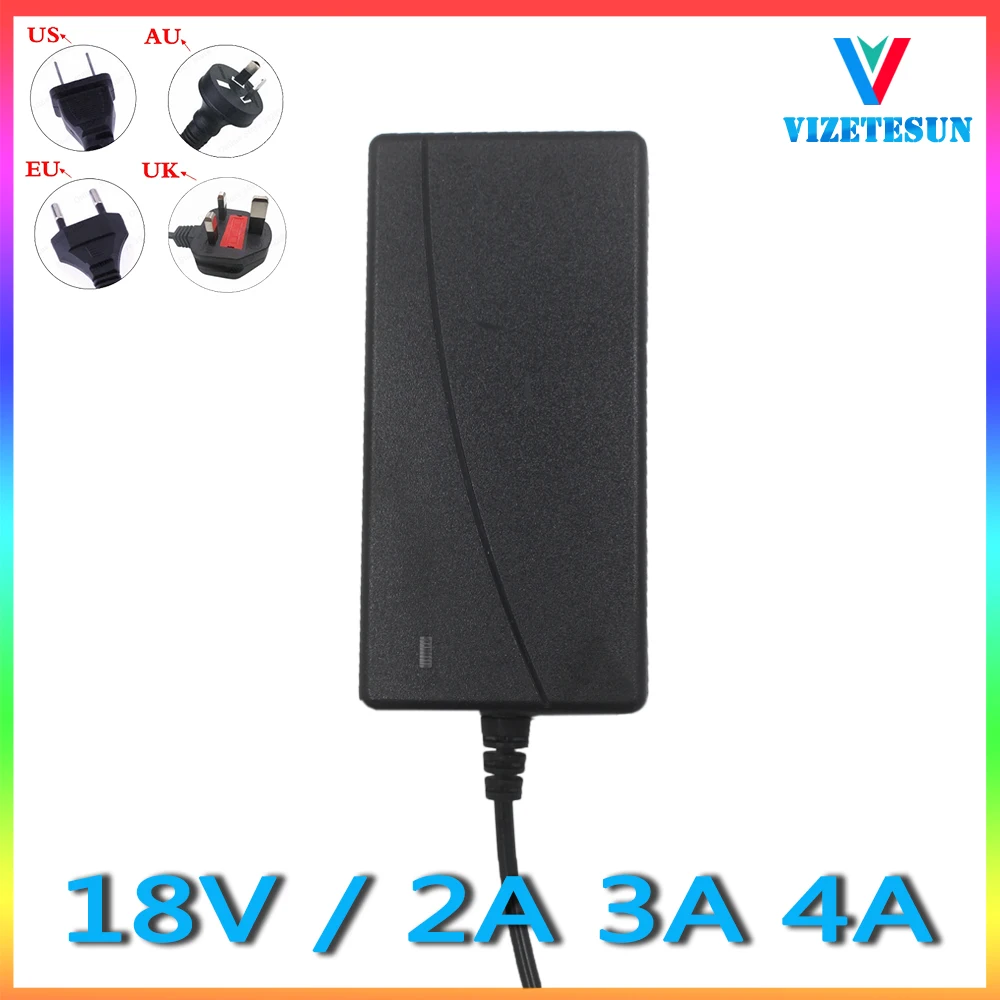 

18V 2A 3A 4A Switching Power Adapter DC 5.5*2.1MM DC Stabilized Power Cord
