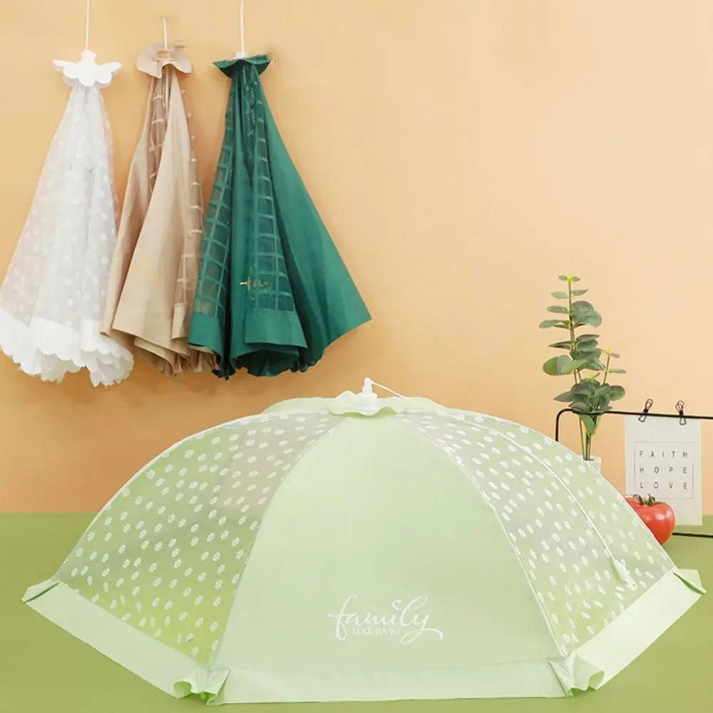 

Anti Fly Foldable Food Covers Anti Mosquito Umbrella Style Table Covers Pop-Up Anti Insect Vegetable Cover Camping