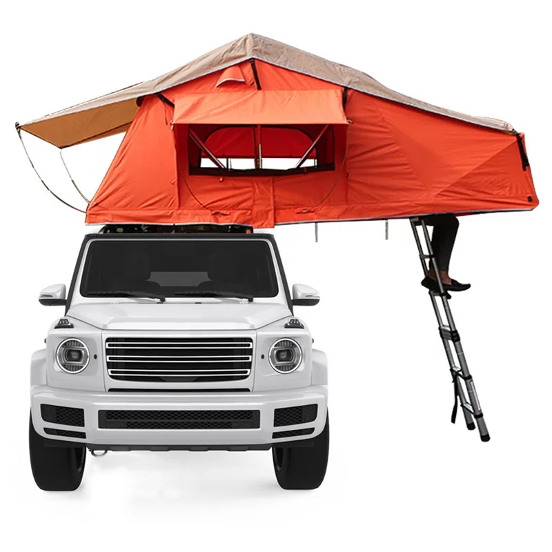 New Four Seasons Off-road Suv Long Soft Roof Tent Auto Hard Shell Car Roof Top Tent For Long Trip