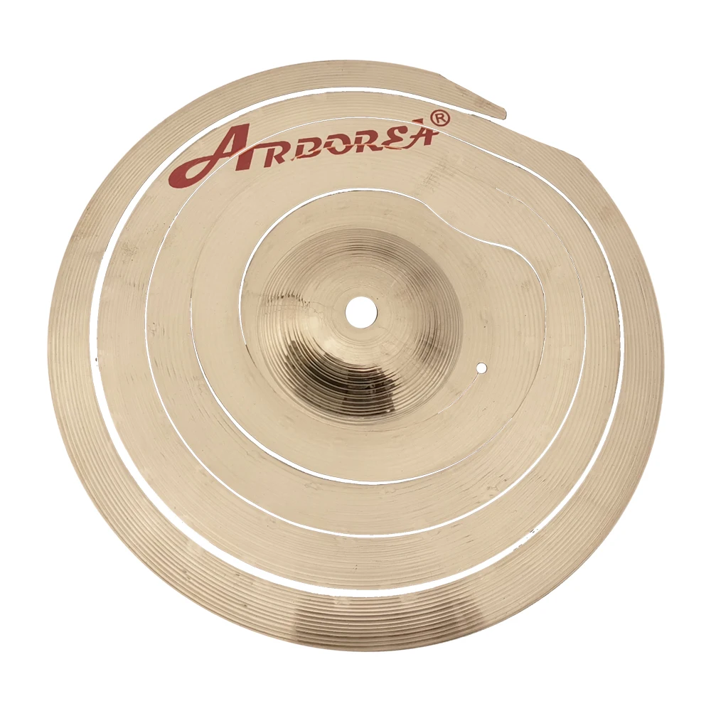 10 inch Stack Cymbal Effect Cymbal Spiral Arborea Percussion Instrument