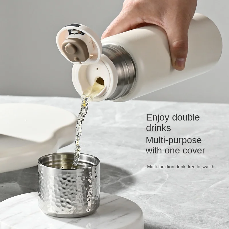 Stainless Steel Vacuum Insulated Thermos with Tea Infuser