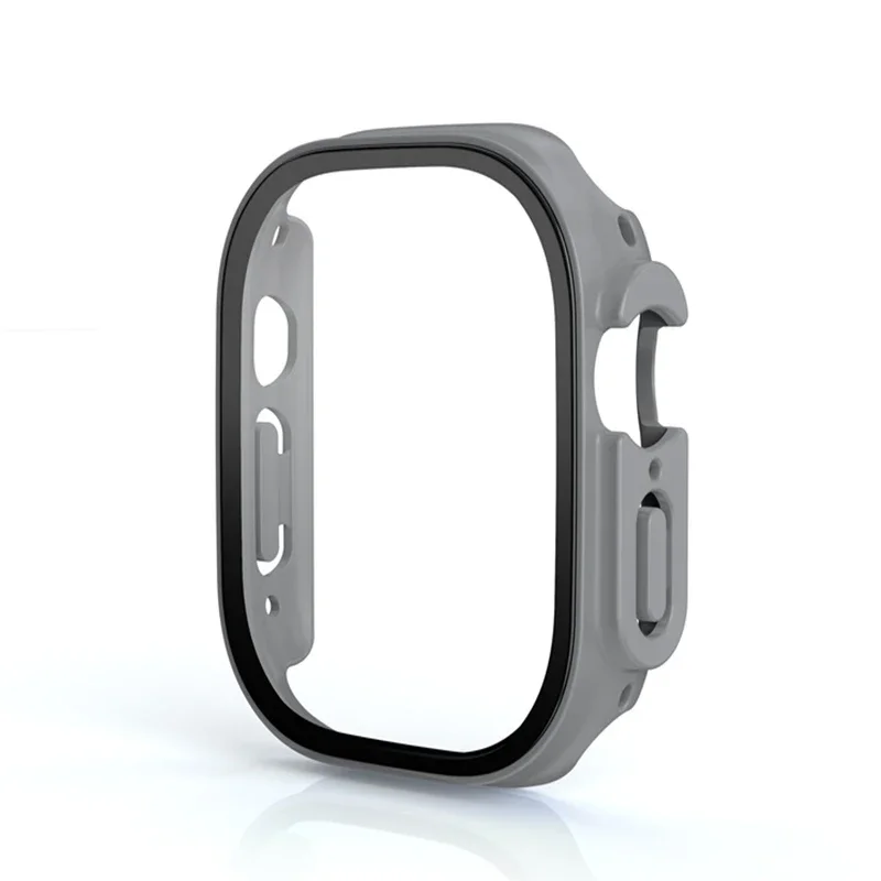 Premium Tempered Glass and Case for Apple Watch - 49mm Bumper with Screen Protector