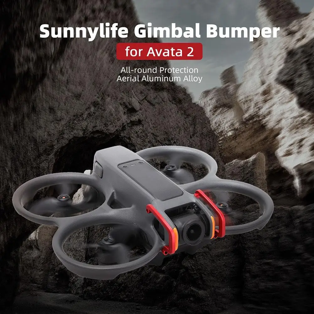 

New Alloy Anti-collision Bar for dji Avata 2 Gimbal Bumper Protector Gimbal Lens Bumper for dji Avata 2 Drone Accessories