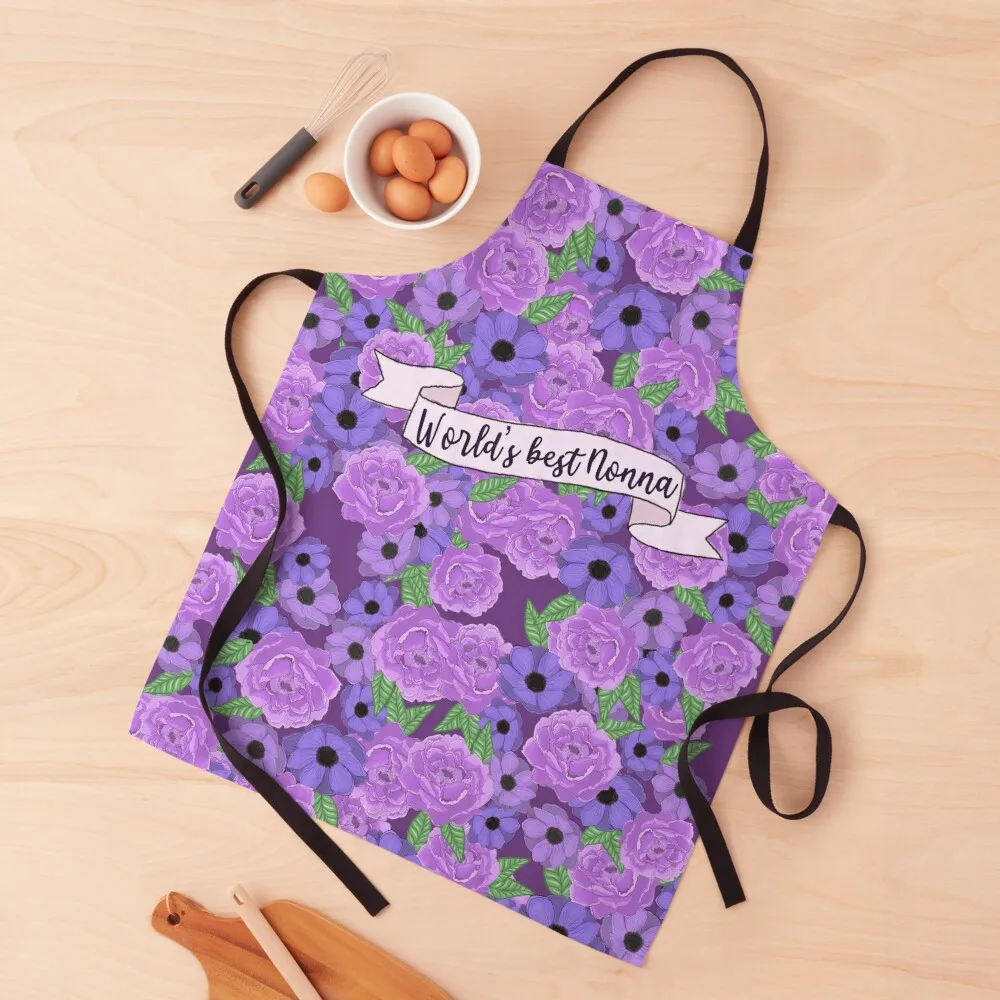 Nonna Flowers Grembiule House Things For Home And Kitchen Salon Grembiule