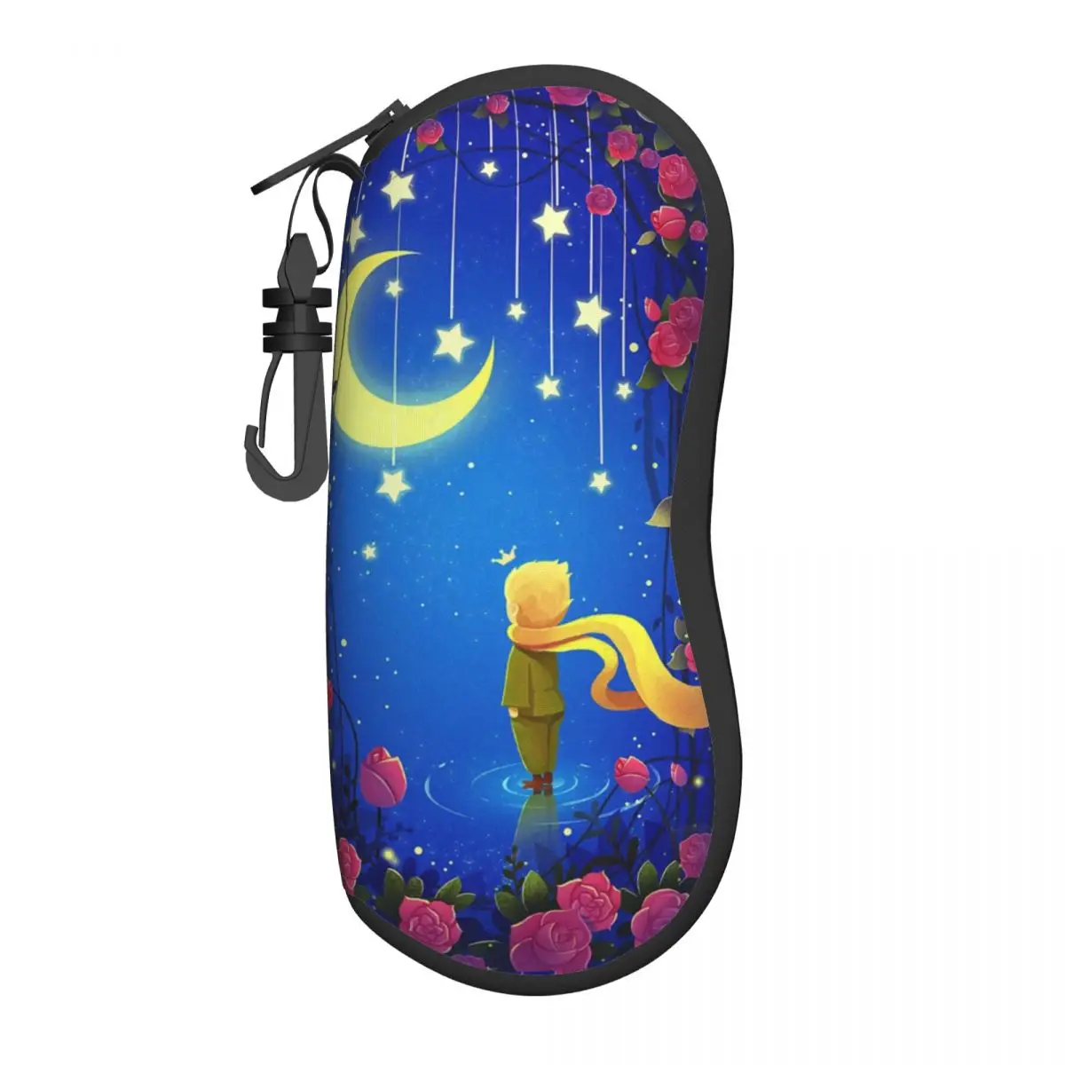 

The Little Prince Glasses Case Fashion Fox Rose France Stars Sunglasses Storage Box Charming Eyewear Container