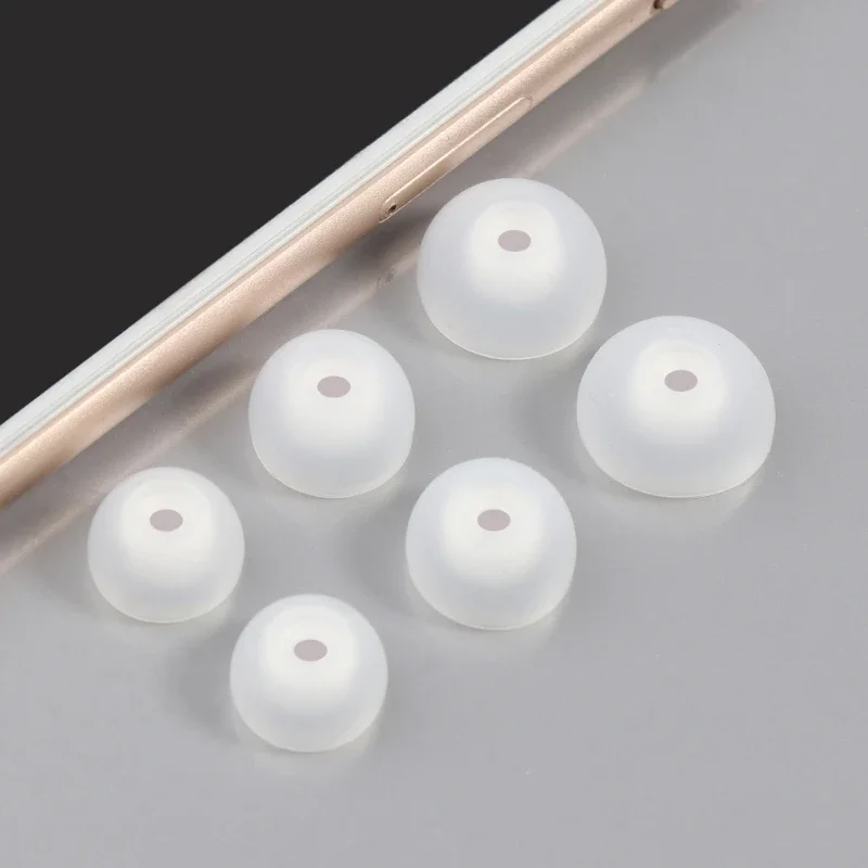 Silicone Earbuds Covers - Soft In-Ear Tips for Sports Earphones (3 Pairs)