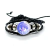Project SEKAI Anime Asahina Mafuyu  Leather Bracelets Black Multilayer Braided Bracelets Bangles Handmade Jewelry Gifts 2