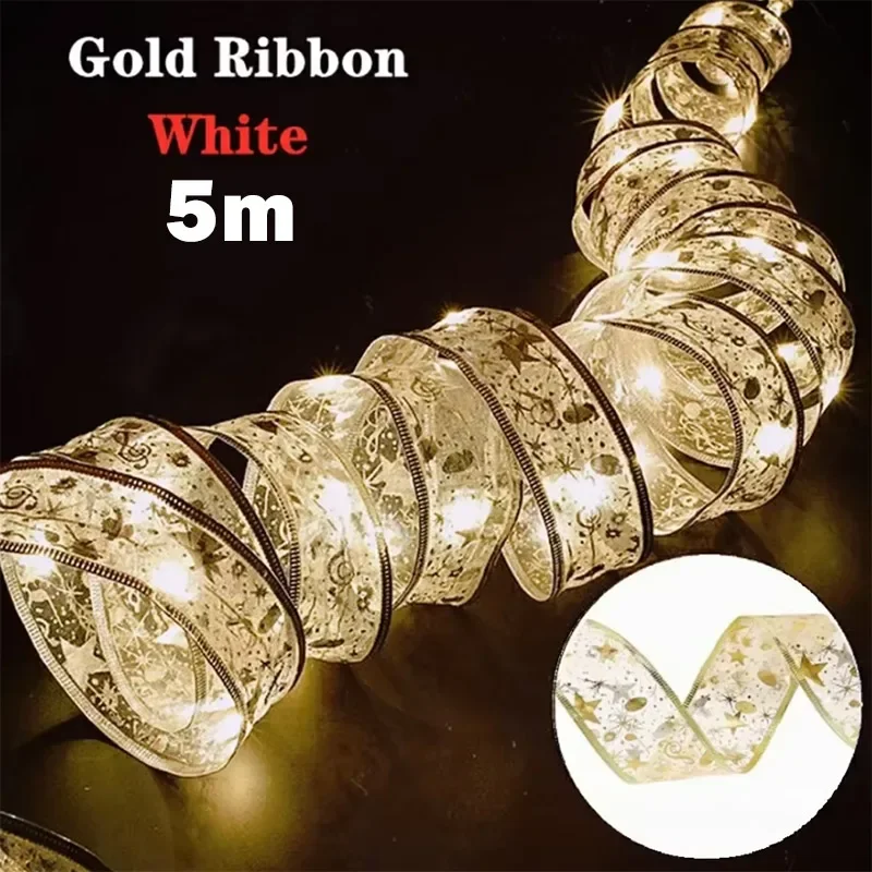 Golden Ribbon White
