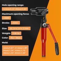 Manual Hydraulic Hole Opener Tool Set with 6 Molds (22mm 27.5mm 34mm 43mm 49mm 60mm ) Hydraulic Punching Drilling Machine 2