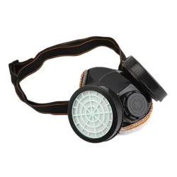 Adult Reusable Mask New Protection Filter Dual Gas Mask Anti Dust Paint Respirator Face Mask with Goggles Safety