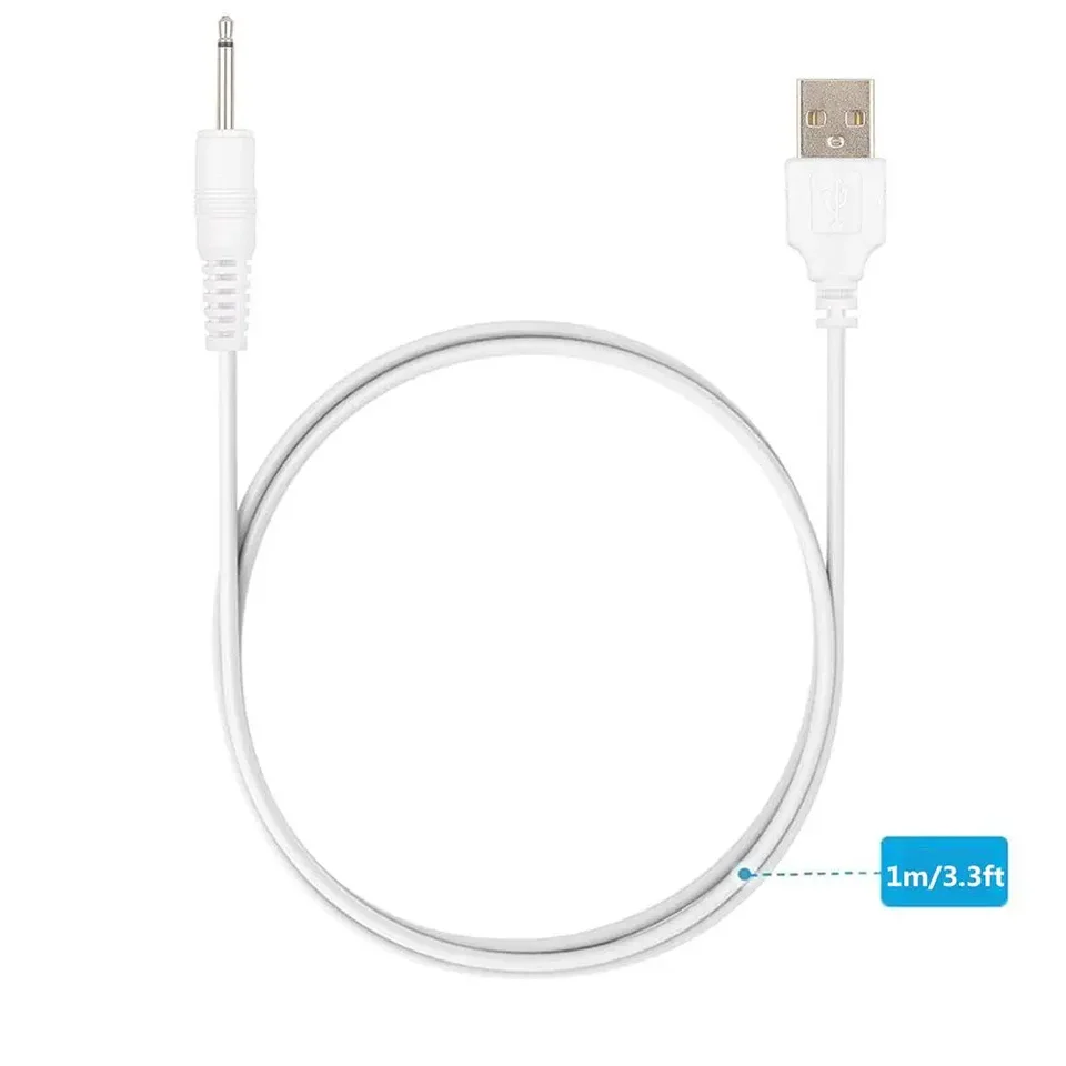 Cavo Di Ricarica Magnetico A 2 Pin – Connettori Distanza 7 Mm – Per Vibratori, Spazzolini Elettrici E Strumenti Di Bellezza (Plug & Play)