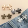 1Pcs Adjustable Clips for Pants Fastener Pants Pin Retractable Button Loose Button for Waist for Jeans Perfect Fit Reduce Waist 2