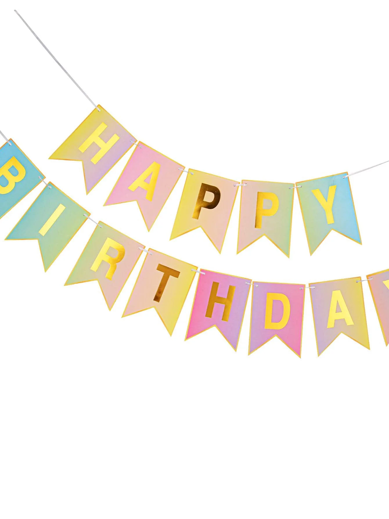Gradual Birthday Banner 13Pcs/Set 1st Birthday Party Decoration birthday banner party decorations For Girl Boy Baby Shower Gender Disclosure Party Supplies
