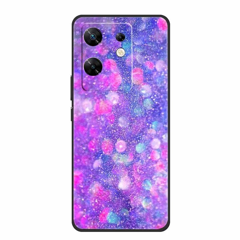 Sleek Black Silicone Shockproof Phone Case - Soft, Durable Back Cover for Enhanced Protection (6.78)