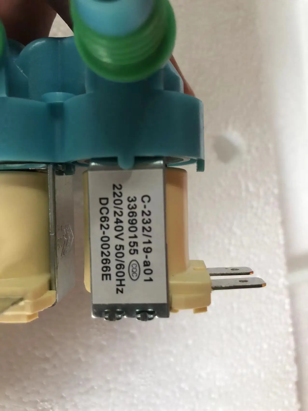 DC62-00266E SAMSUNG Washing Machine Inlet Valve home appliance