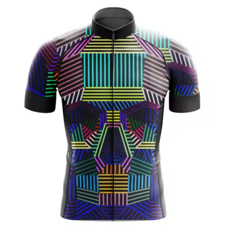 3D Lion Bike Clothing,Quick Dry Cycling Jersey for Men, Short Sleeve, MTB Bicycle Jersey, Road Cycling Shirt, Summer