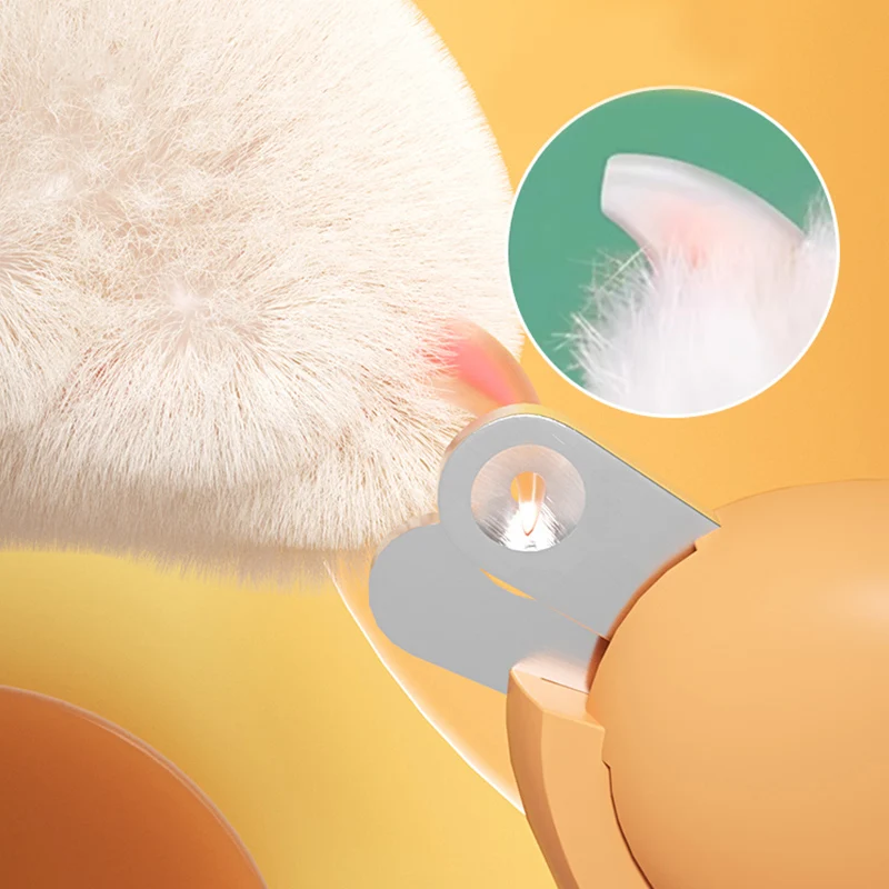 HOOPET Cat Nail Clippers Round Hole Cat Nail Clippers Nail Clippers Special Cat Nail Clippers Novice Scissors Pet Supplies 4