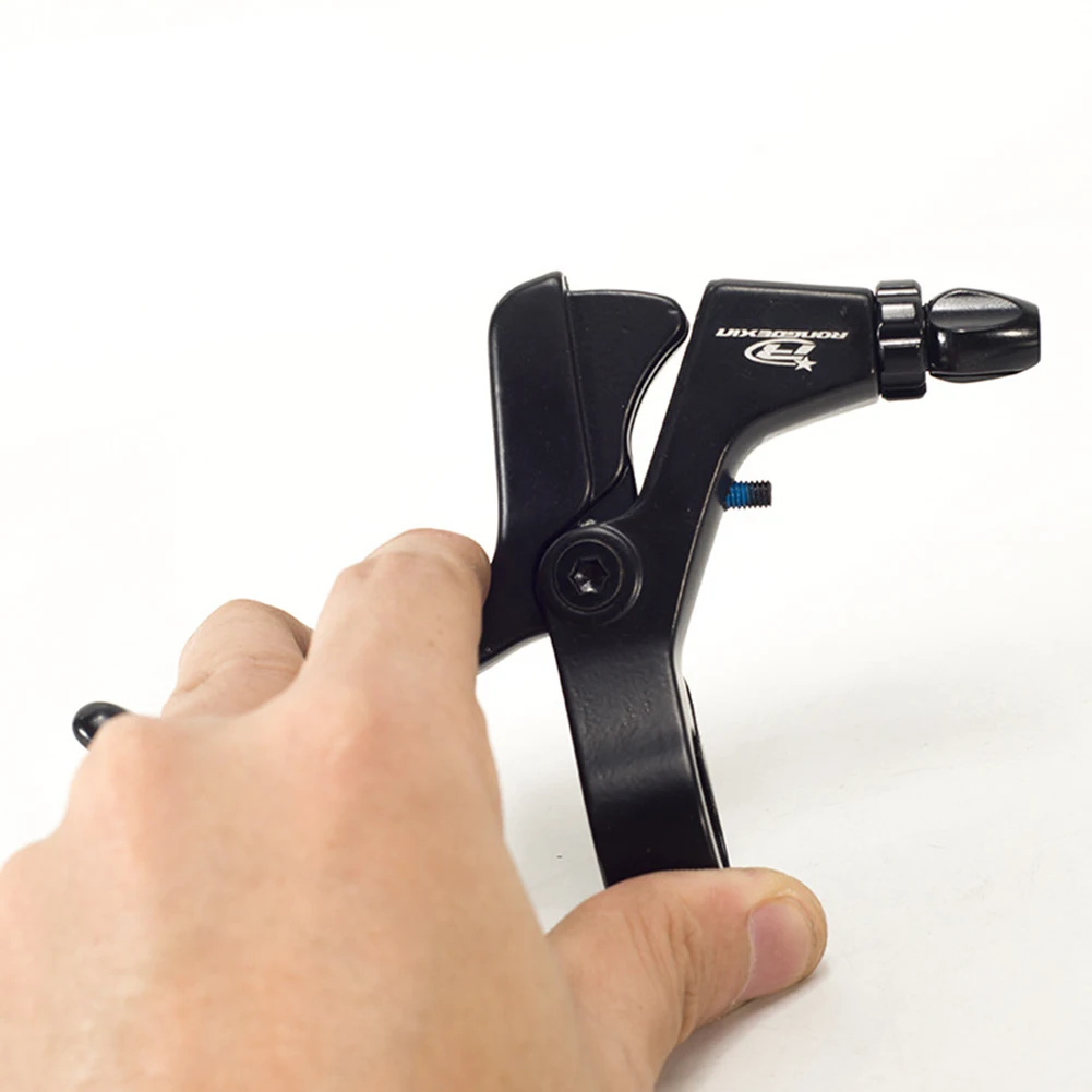1 Pair Lightweight Brake Lever 2-Finger ALLOY Brake Levers Mountain Bicycle Bike MTB Levers Cycling Parts Bicicleta