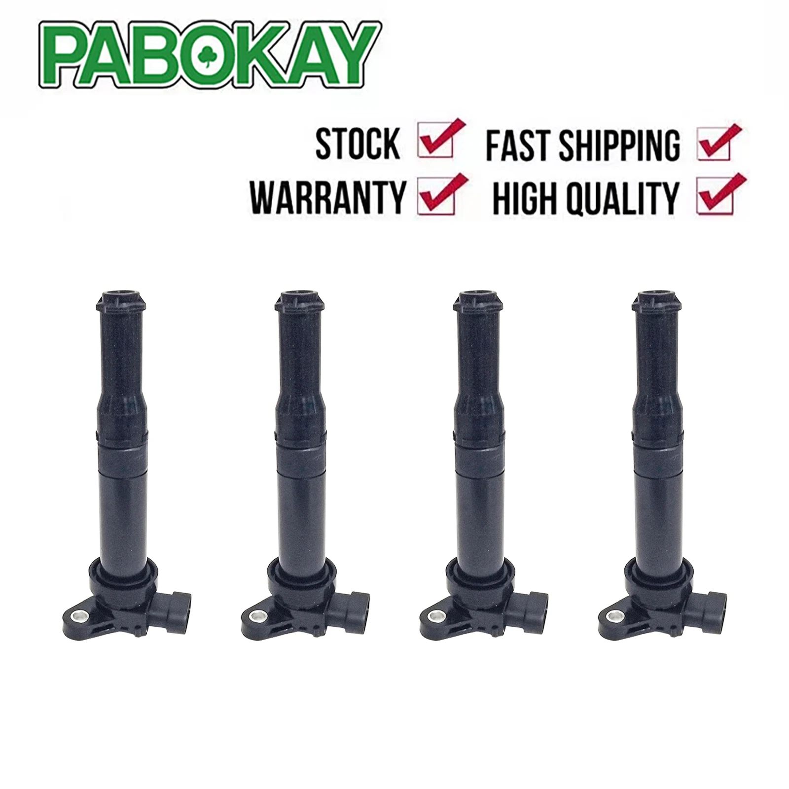 

Катушка зажигания для Kia Carens Mentor T8 Spectra FB 1.8L Carnival UP 2.5L 27301-23400 2730123400 0119-6-21278 BAE 400D, 4 шт.