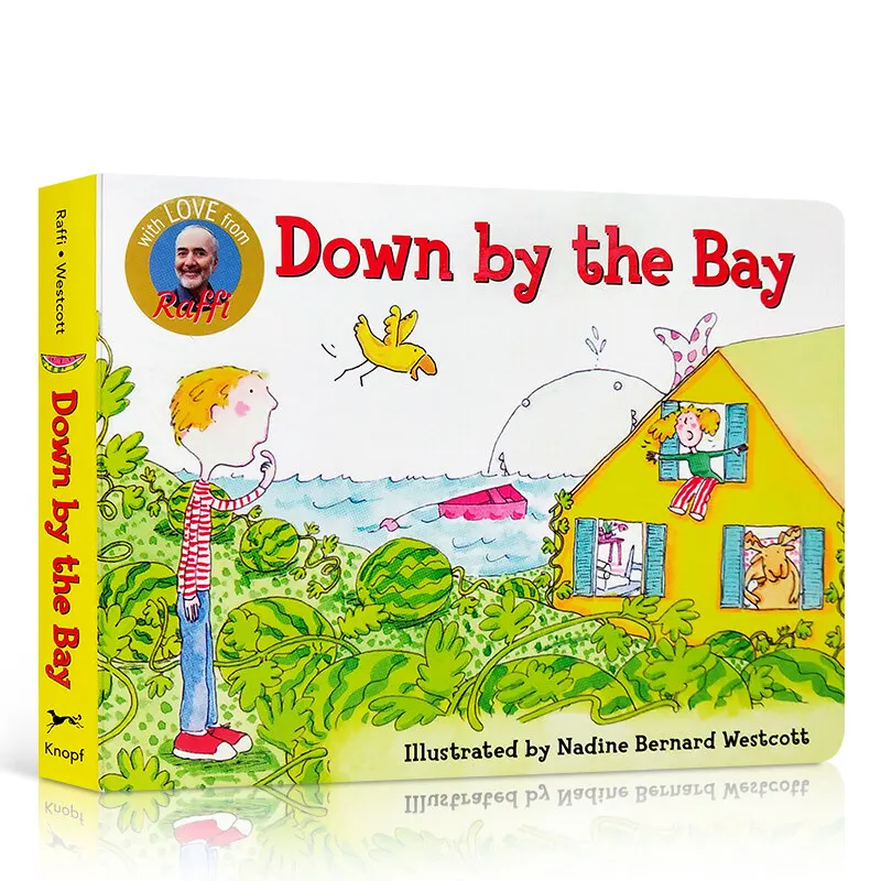 

Milu Original English Gift Audio Picture Book Down By The Bay Nursery Rhyme Board Raffi Songs To Read Toddler