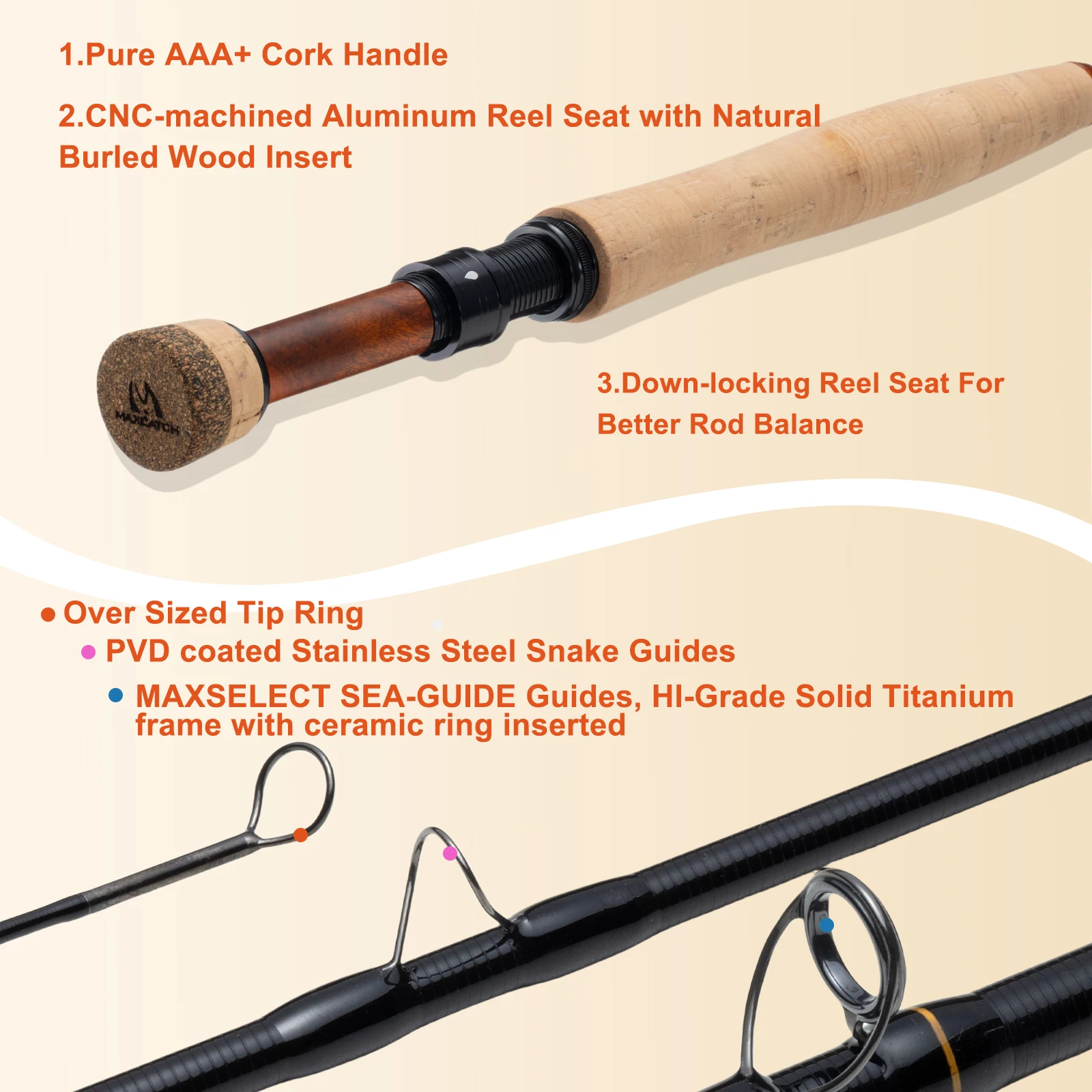 Maximumcatch Maxcatch 10'0''/10'6'' 2/3WT Competition InTouch