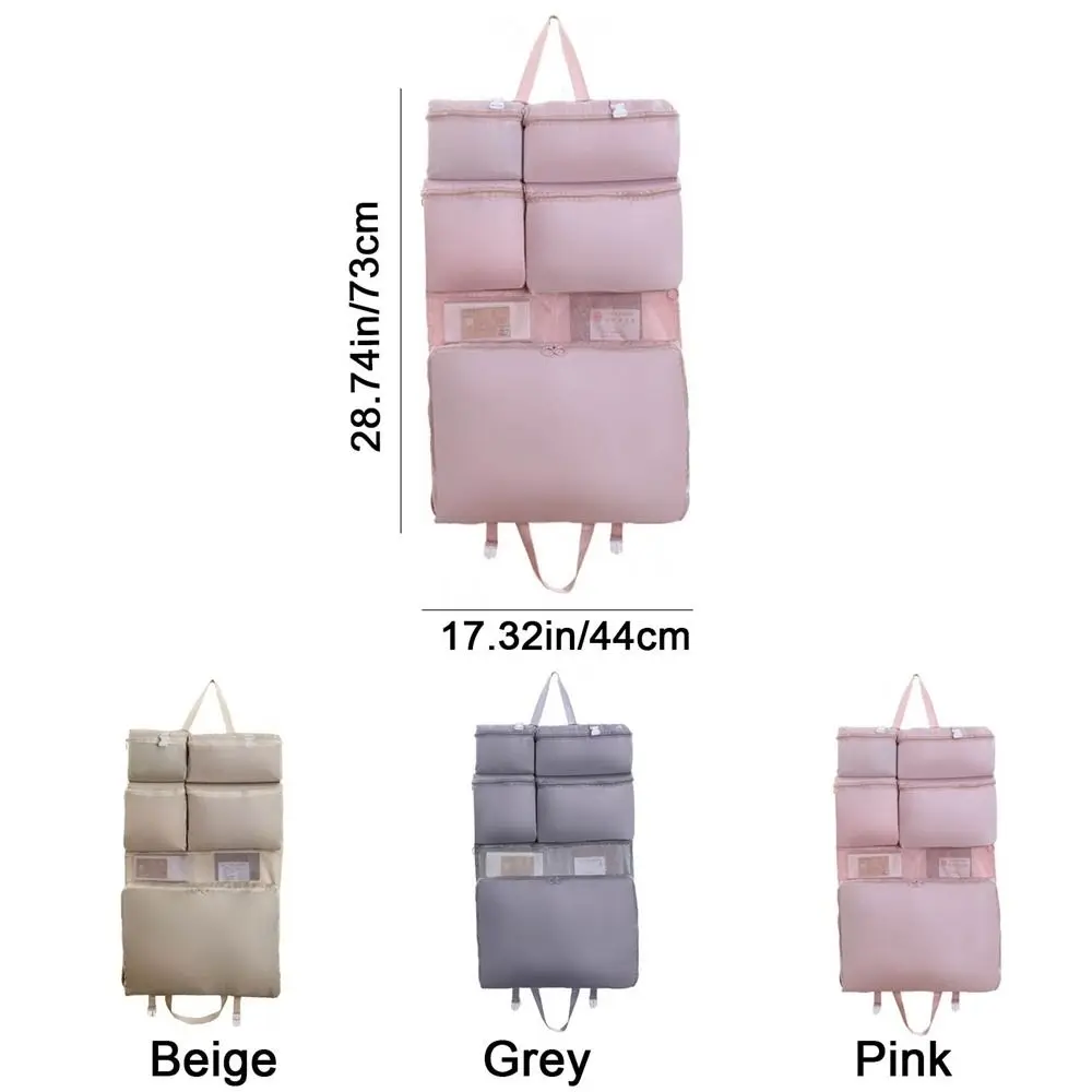 Large Capacity 7 In 1 Clothes Storage Bag Dustproof Moisture-proof Luggage Organizer Space Saving Foldable Suitcase Organizer 6
