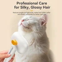 ROJECO Pet Steam Comb Electric Spray Brushes For Dog Cat Hair Removal Combs Pet Hair Grooming Tool Hair Remover Water Mist Brush 4