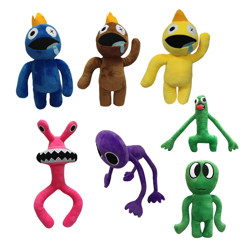 Brand New Rainbow Friends Green Plush Toy Soft Stuffed Animal