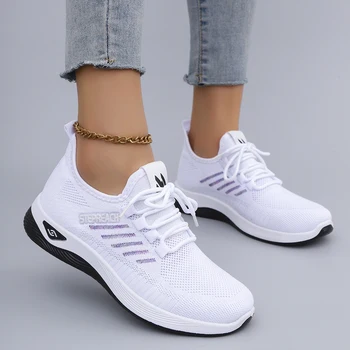 Women’s Spring & Autumn Breathable Lace-Up Sports Shoes 1