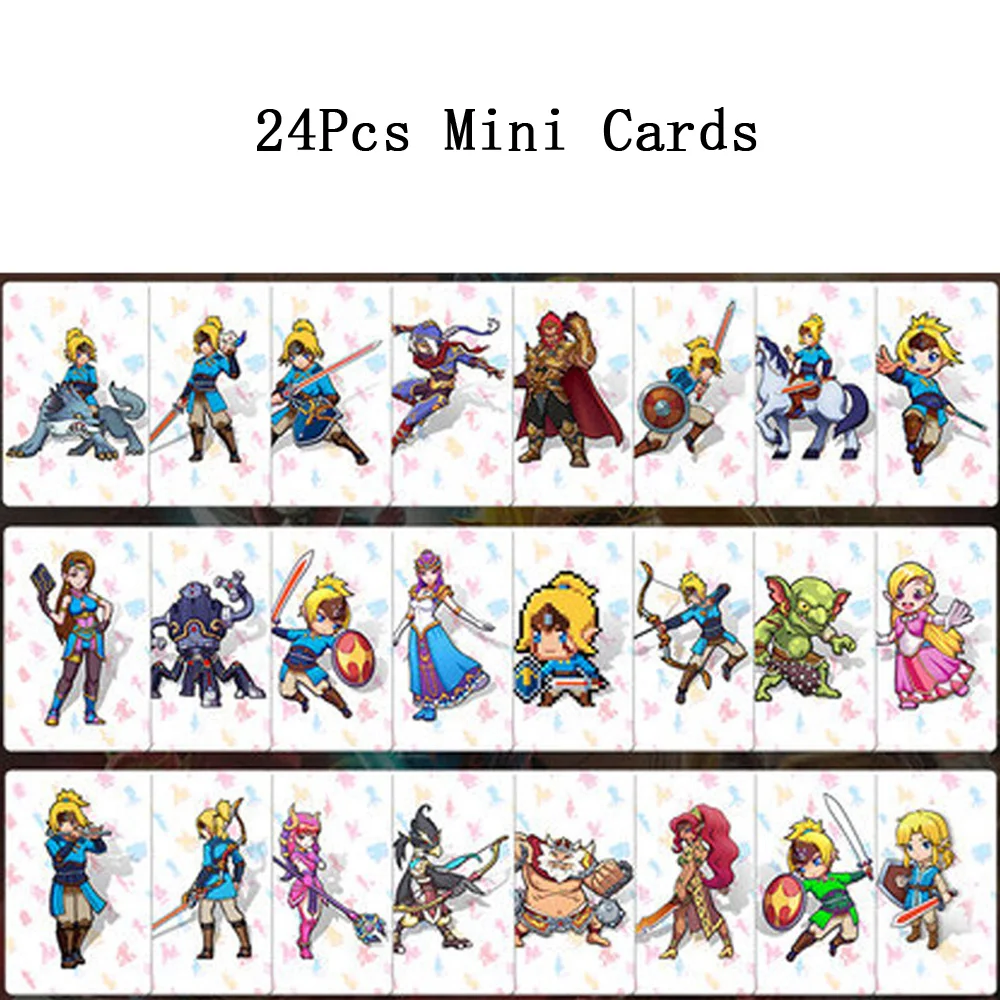 stand alone keypad 25pieces For BOTW Zeldaes the Legend of Breath of the wild Acessorz TLOZ NTAG215 Tags Game Cards NS Switch keypad control Access Control Systems