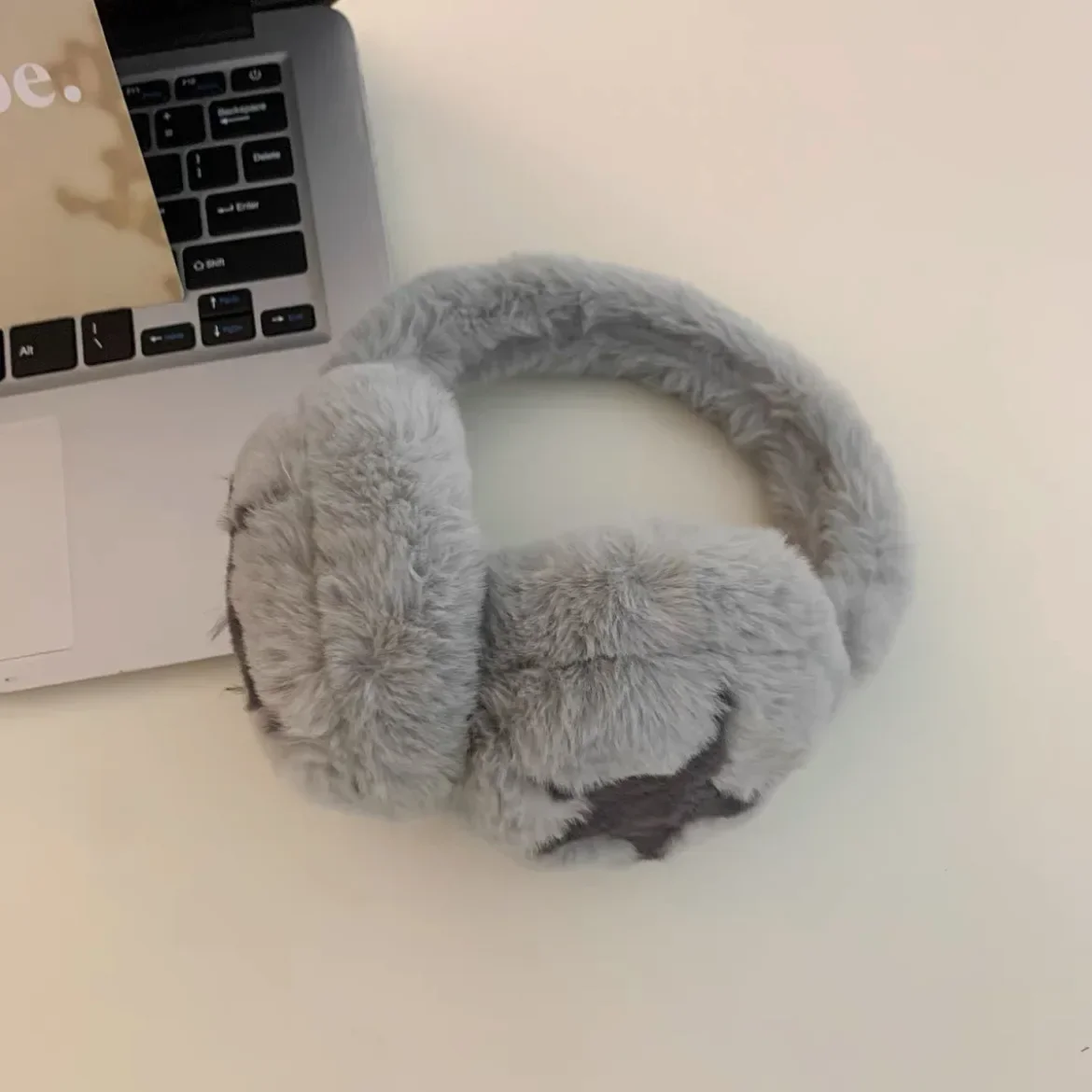Star Fluffy Ear Muffs Women Outdoor Cold Proof Ear Cover Warm Winter Headphones Earplugs Cold Protection Winter Accessoriess