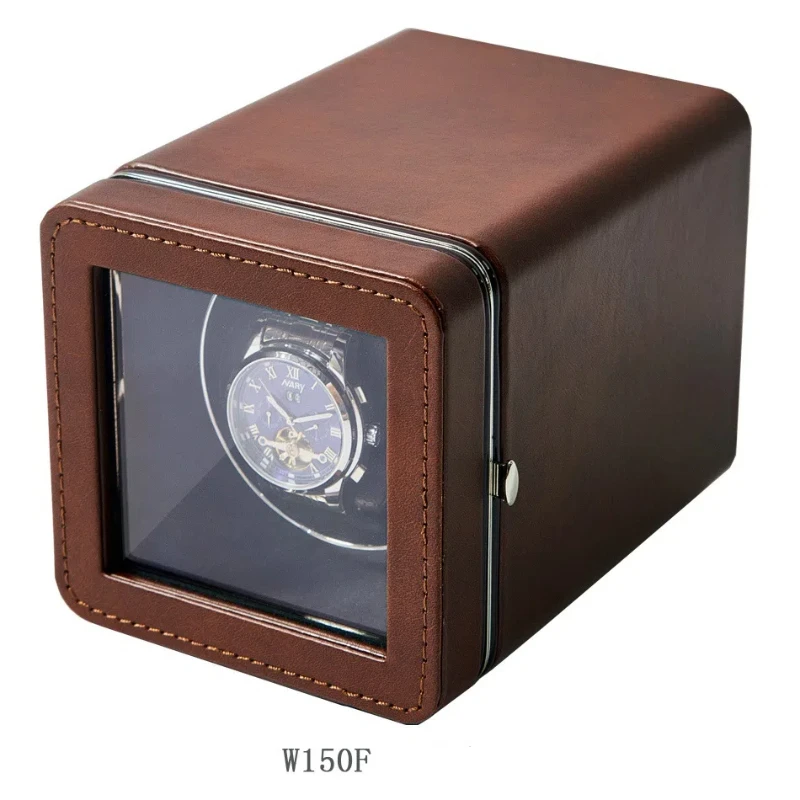 New Top Green Watchwinder Shaker Mini Single Rotating Box Motor Box Five Speed Adjustable with Light Shaker New Interface