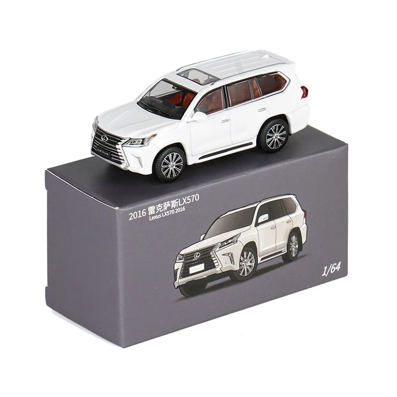 1:64 Lexus LX570 Miniature Model JKM 1/64 Premium SUV Toy Car