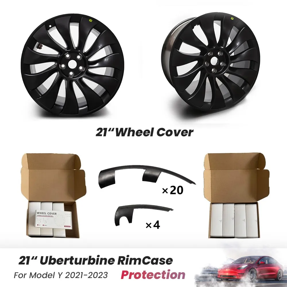 テスラモデル用ハブキャップ付きパッチ,2021-2023,SUVタービンホイール