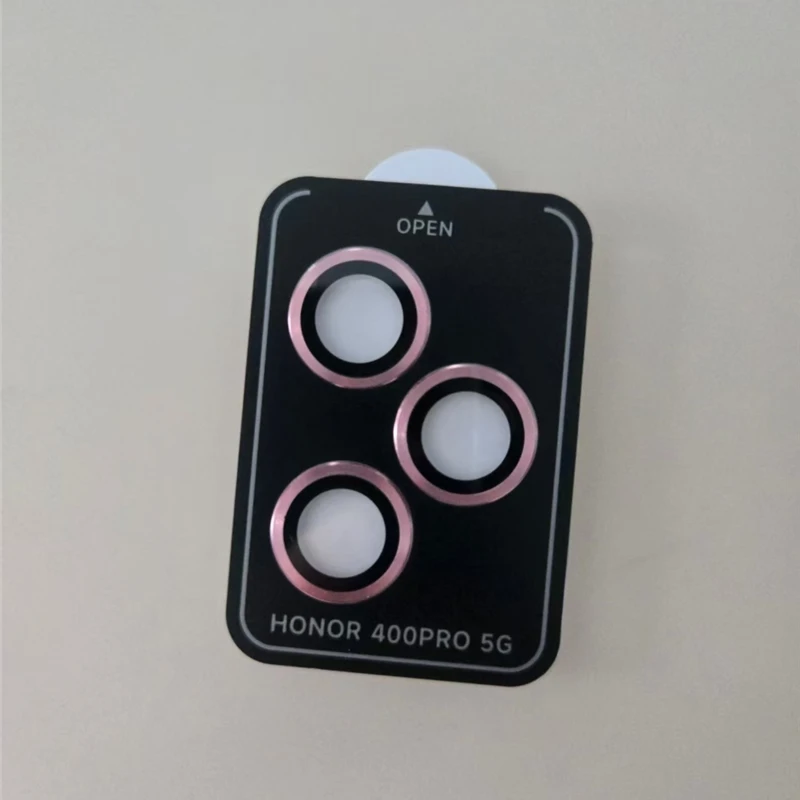 Premium HD 9H Tempered Glass Camera Lens Protector Film with Metal Scratch Resistance